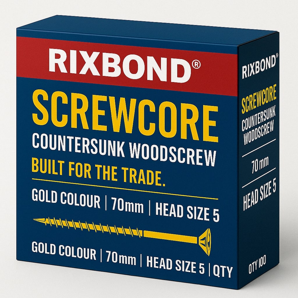 RIXBOND ScrewCore Wood Screws